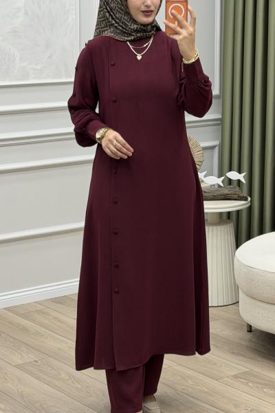 Çiğdem Takım Bordo