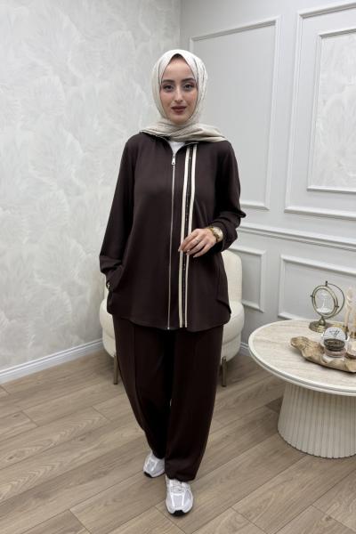 Dilek Takım Kahverengi