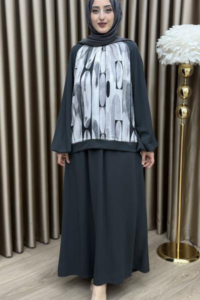 Dora Etek Takım Antrasit