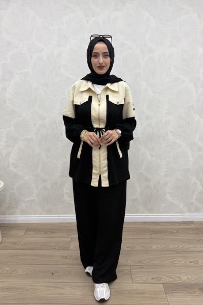 Gökçe Takım Siyah