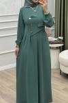 Gönül Elbise Mint Yeşili