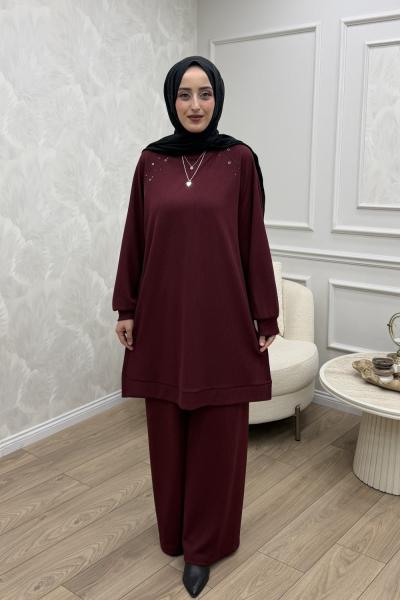 Meral Takım Bordo