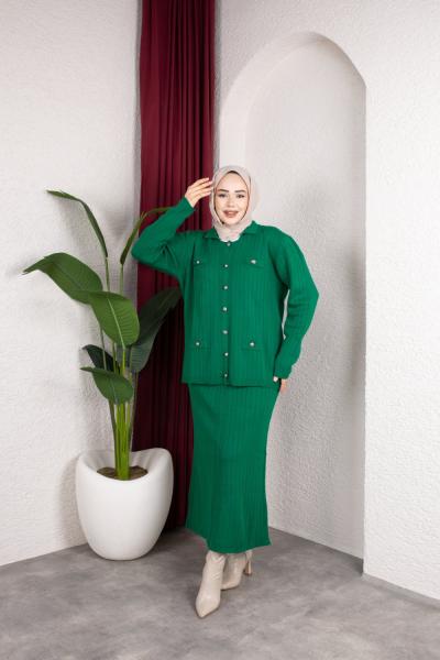 Sare Etekli Triko Takım