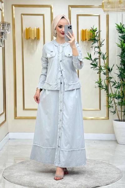 Tensel Tasarım Etekli Takım