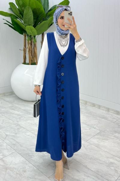 Saks Mahya Jile Veya Takım Tesettür Giyim