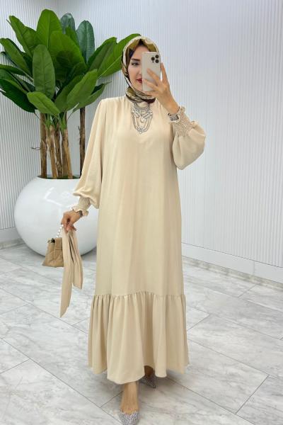 Taş Açelya Elbise Tesettür Giyim