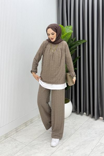 Vizon Zeyzey Takım Tesettür Giyim