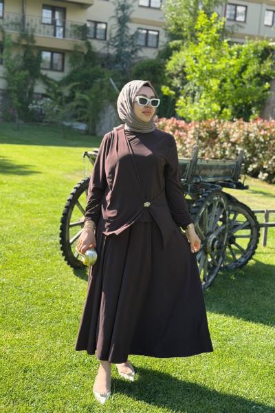 Alisa Takım Kahverengi