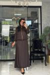 Çakıl Üçlü Takım Kahverengi