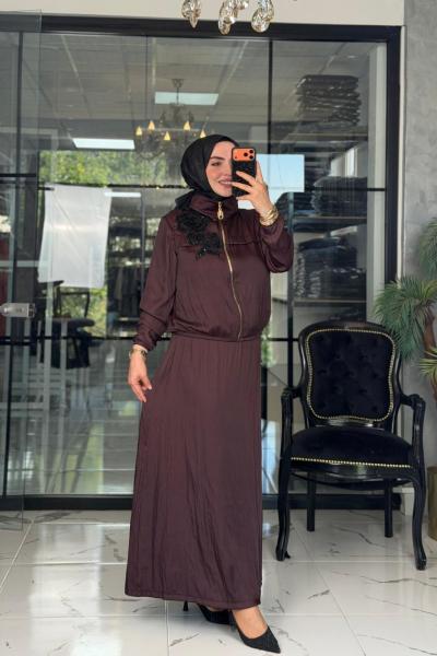 Çakıl Üçlü Takım Bordo