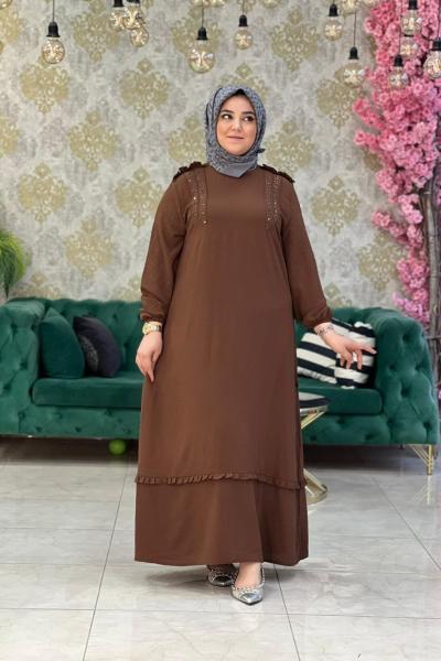 Canan Elbise Kahverengi