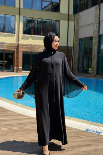Eliz Abaya Siyah