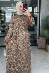 Gülperi Elbise-Leopar