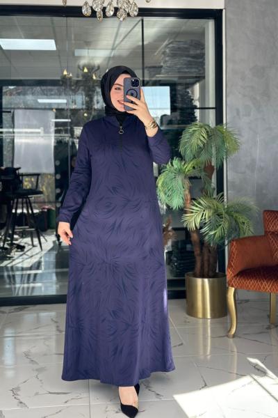 Gülşen Elbise Lacivert