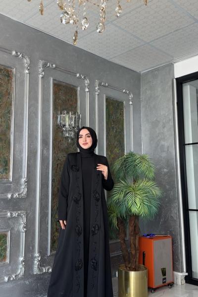Irmak Abaya-Siyah