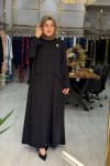 Merve Elbise Siyah