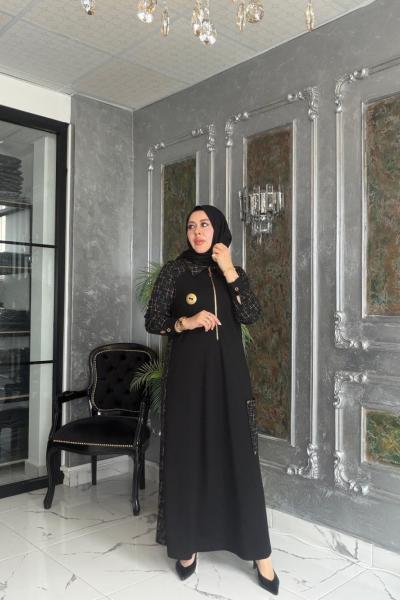 Nefes Elbise Siyah