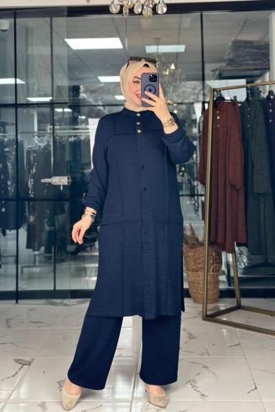 Zeyno Takım Lacivert