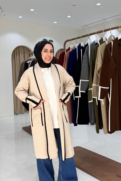 Kampanyalı Hırka Bej