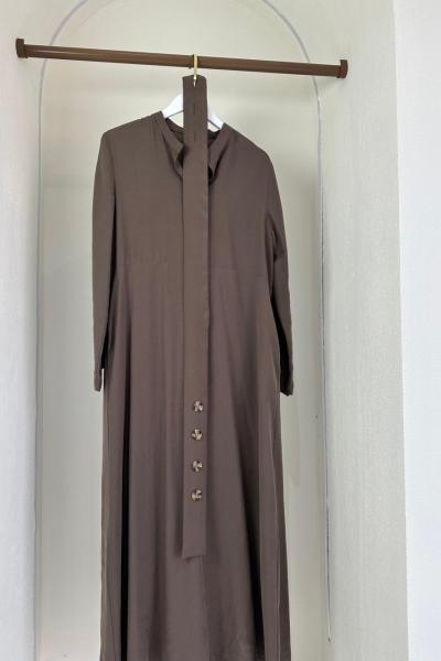 Kansas Elbise Kahverengi