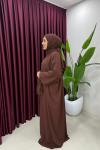 Namaz Elbisesi Kahverengi