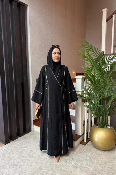 SOLEA ABAYA Siyah