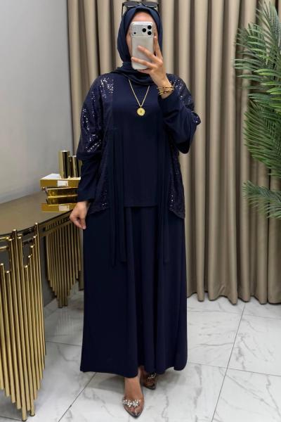 Almina Abiye Takım Lacivert