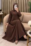 Alya Nubuk Süet Ferace Kahve