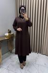 Filiz Tunik Kahve