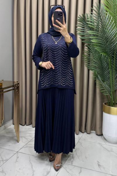 Mısra Takım Lacivert