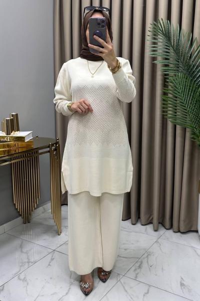 Yağmur Triko Takım Taş