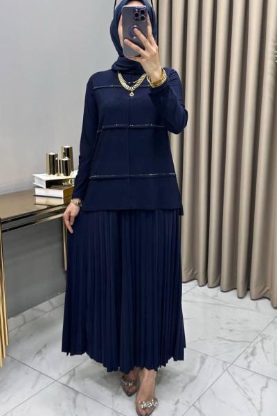 Zennur Takım Lacivert