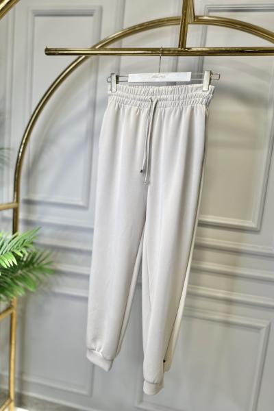 1003837 Basic Jogger Pantolon Açık Bej