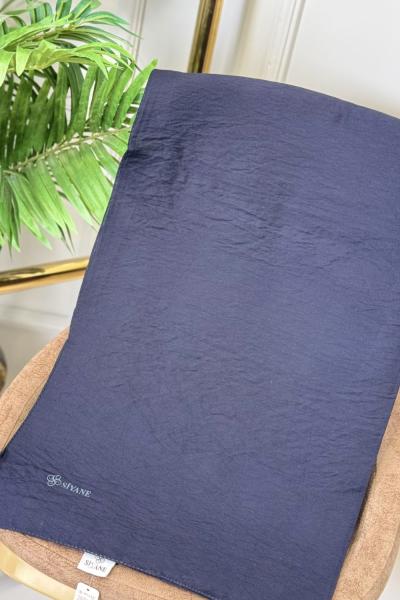 1732 İpeksi Viskon Şal Lacivert