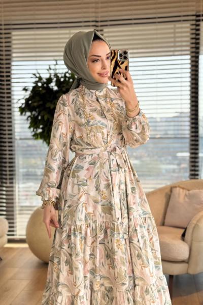 2034 Vera Elbise Yeşil