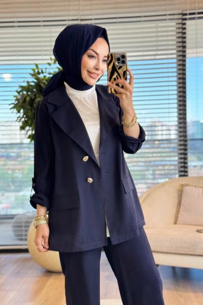 20778 Yakamoz Takım Lacivert