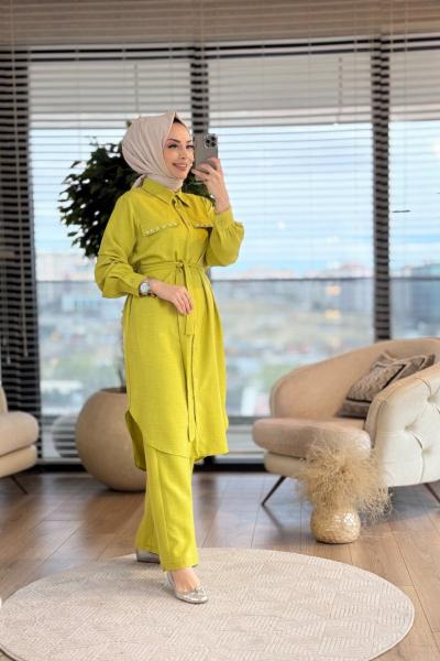 22670 Rümeysa Takım Yağ Yeşili