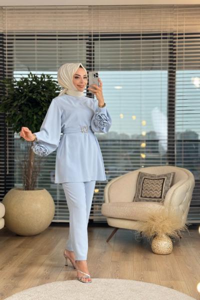 24SPMQ6027 Rose Takım Mavi