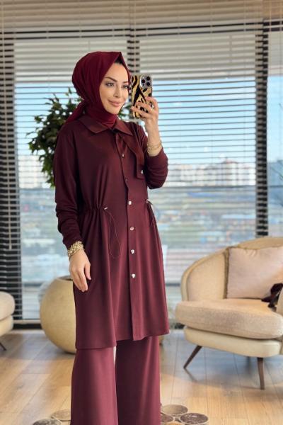 26625 Dünya Rüzgarlıklı Takım Bordo