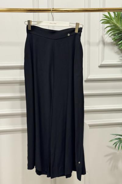 26YT203 Bol Paça Pantolon Siyah