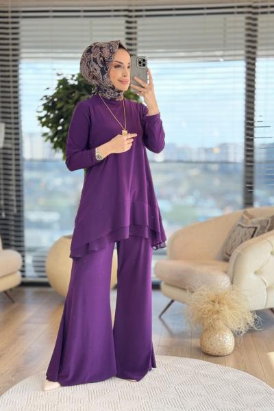 3001 Damla Takım Mor