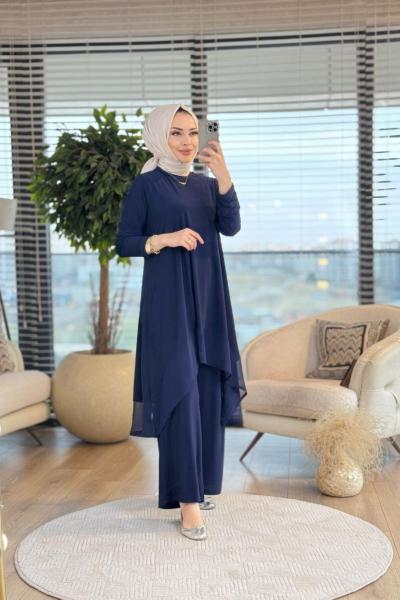 3927 Nazar Takım Lacivert