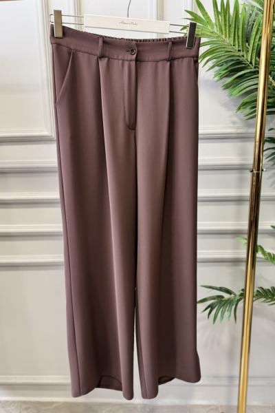 3953 Palazzo Pantolon Kahve