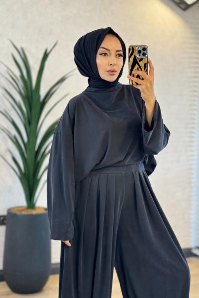 4082 İz Takım Siyah