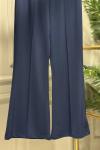 5586 Madrid İspanyol Paça Pantolon Lacivert