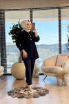5802 Patı 4 Büyük Metal Düğmeli Takım Siyah