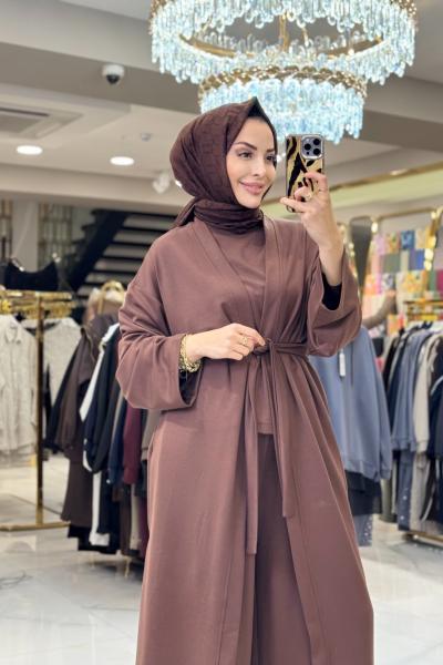 6320 Oysho 3lü Takım Kahve