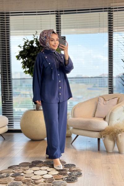 70080 Gizem Takım Lacivert