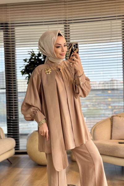 7518 İvme Takım Bej