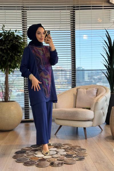 9913 Hülya Takım Lacivert